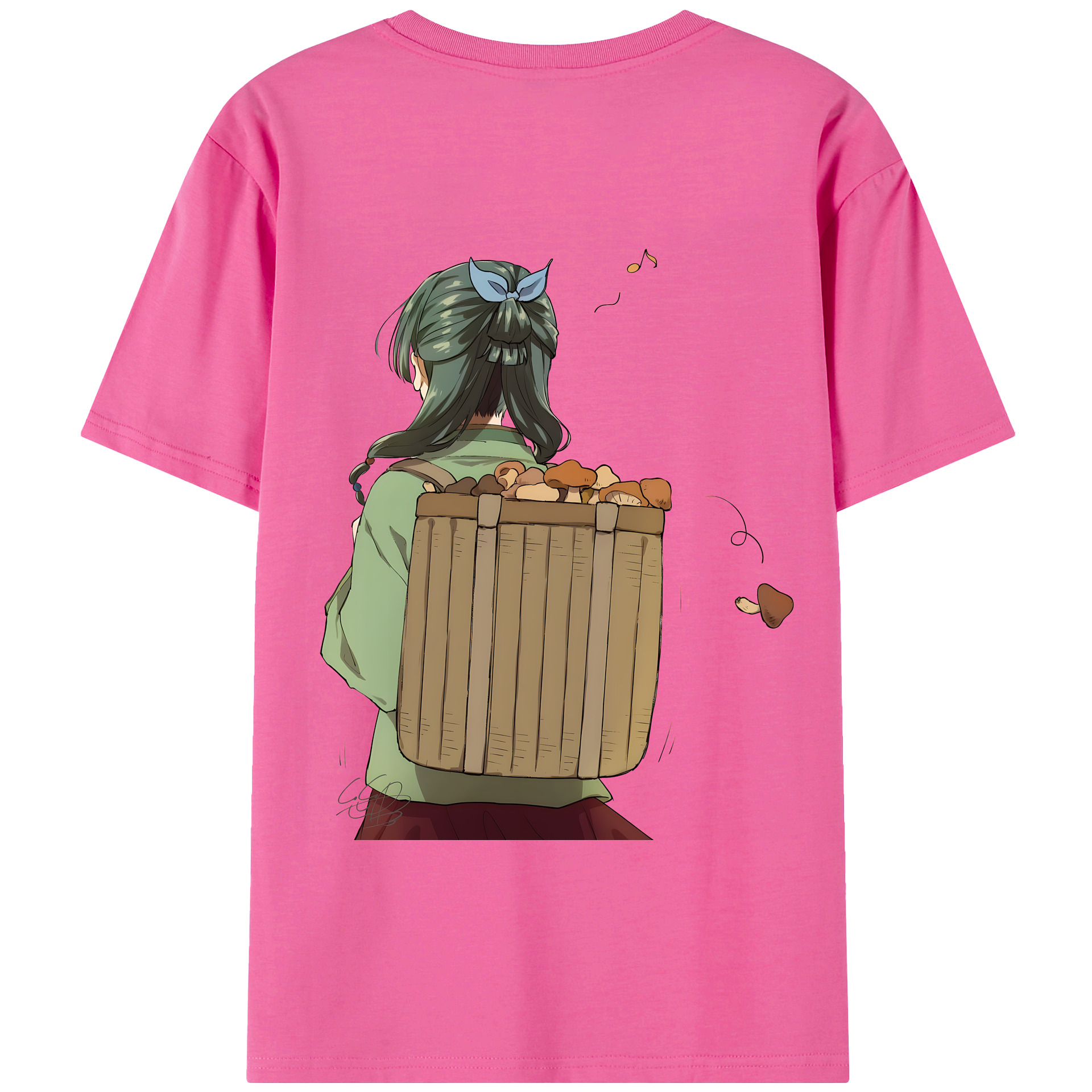 （画像用） 薬屋のひとりごと The Apothecary Diaries レディース半袖Tシャツ(バックプリント)